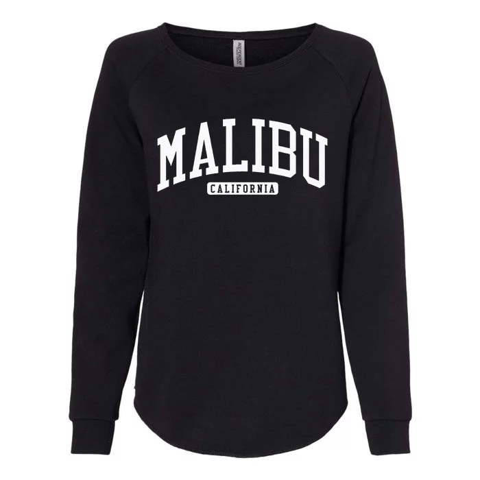 Malibu California CA College Womens California Wash Sweatshirt