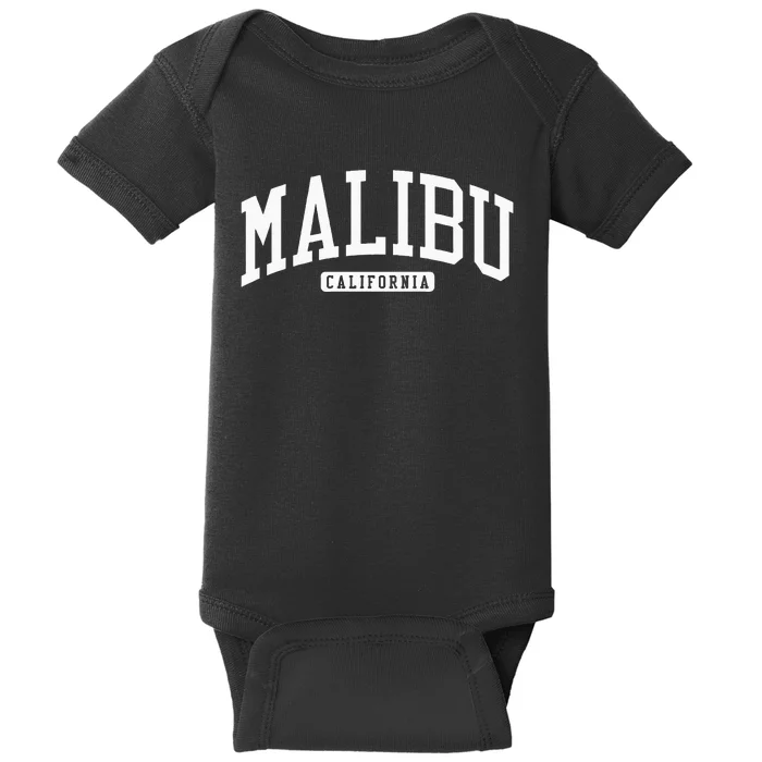 Malibu California CA College Baby Bodysuit