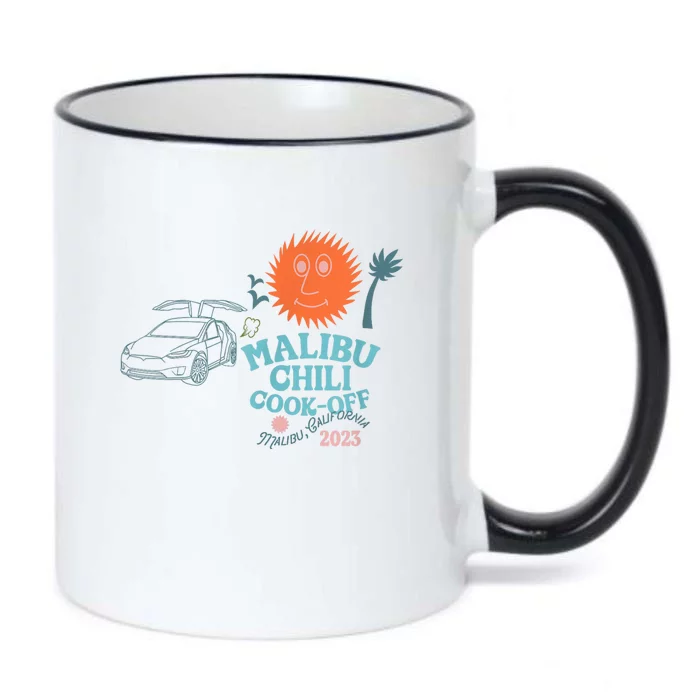 Malibu Chili Cookoff Black Color Changing Mug