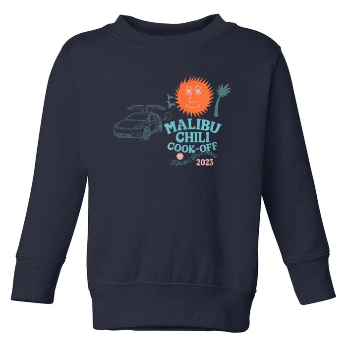 Malibu Chili Cookoff Toddler Sweatshirt