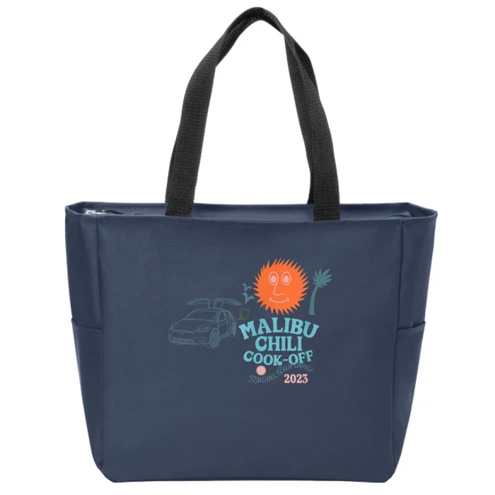 Malibu Chili Cookoff Zip Tote Bag