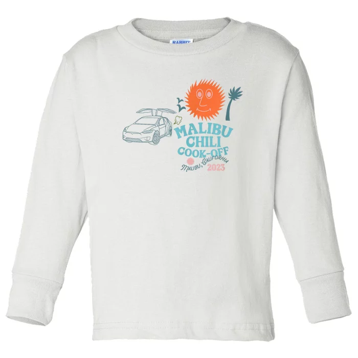 Malibu Chili Cookoff Toddler Long Sleeve Shirt