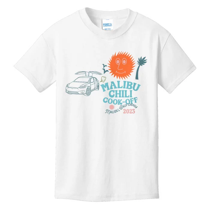 Malibu Chili Cookoff Kids T-Shirt