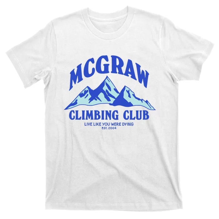 Mcgraw Climbing Club Funny T-Shirt