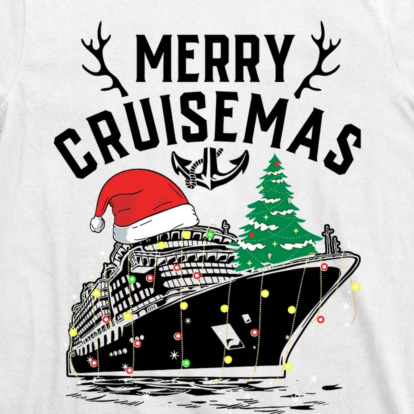 Merry Cruisemas Christmas Family Cruise Ship Funny T-Shirt