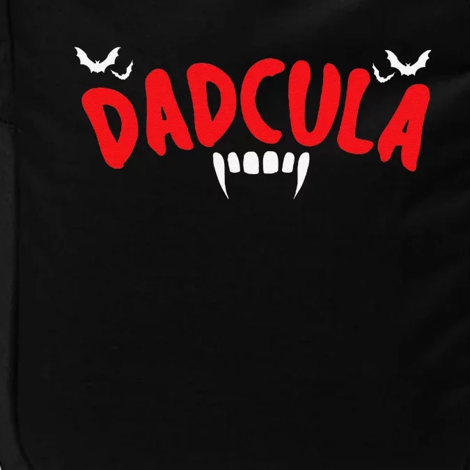 Matching Couple Costume Dad Dadcula Halloween Impact Tech Backpack