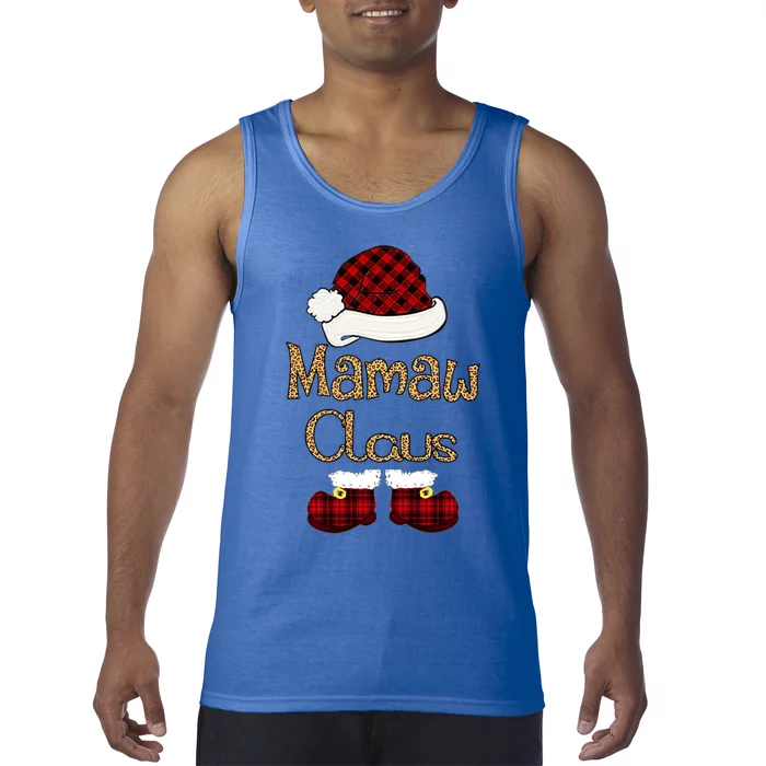 Mamaw Claus Christmas Mamaw Santa Cool Gift Tank Top