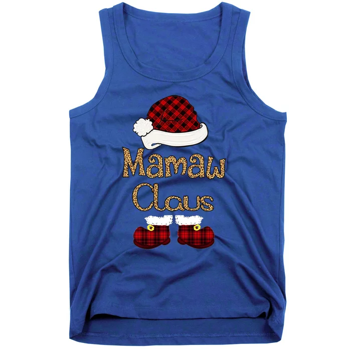 Mamaw Claus Christmas Mamaw Santa Cool Gift Tank Top