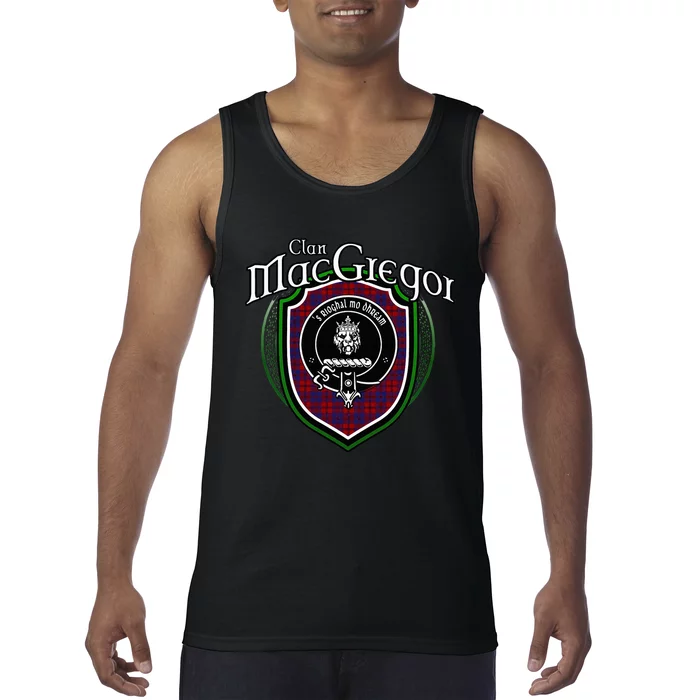 Macgregor Clan Crest Scottish Clan Macgregor Family Badge Tank Top