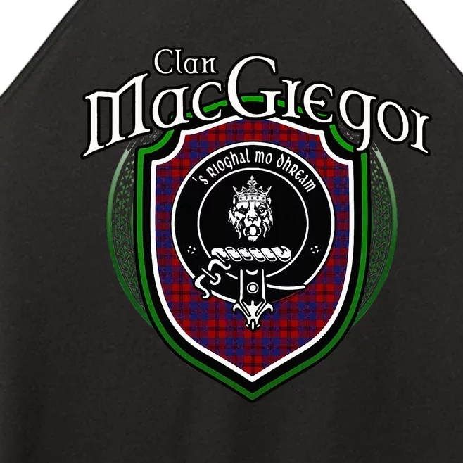 Macgregor Clan Crest Scottish Clan Macgregor Family Badge Women’s Perfect Tri Rocker Tank