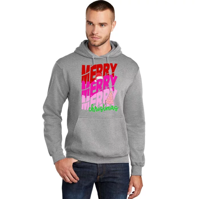 Merry Christmas Cute Holiday Gift Tall Hoodie