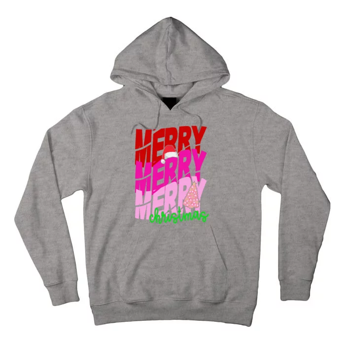 Merry Christmas Cute Holiday Gift Tall Hoodie