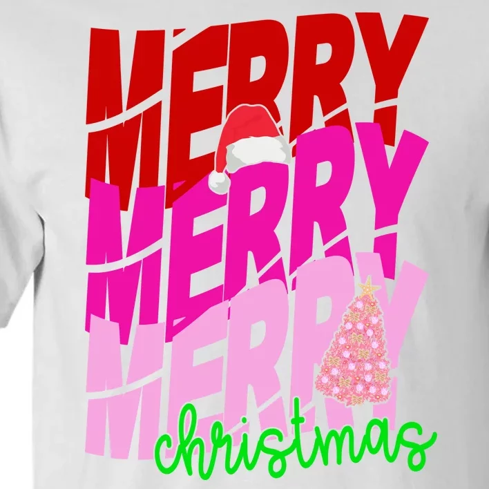 Merry Christmas Cute Holiday Gift Tall T-Shirt