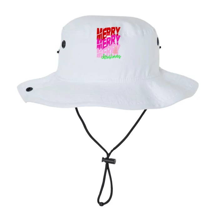 Merry Christmas Cute Holiday Gift Legacy Cool Fit Booney Bucket Hat