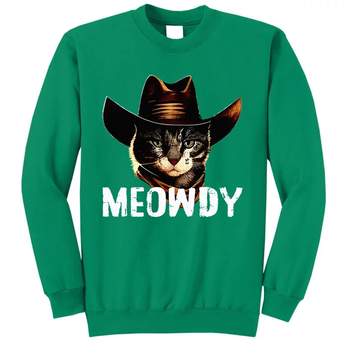 Meowdy Cat Cowboy Sweatshirt