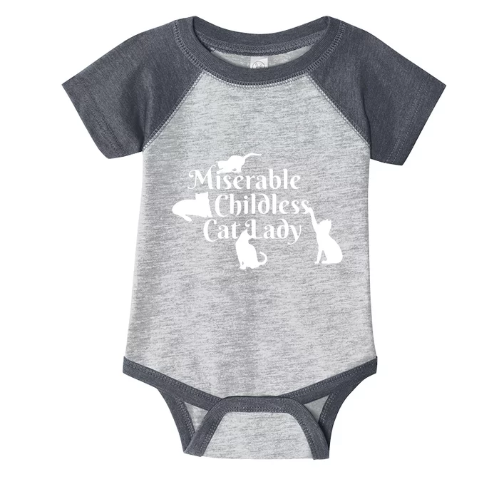 Miserable Childless Cat Lady Infant Baby Jersey Bodysuit