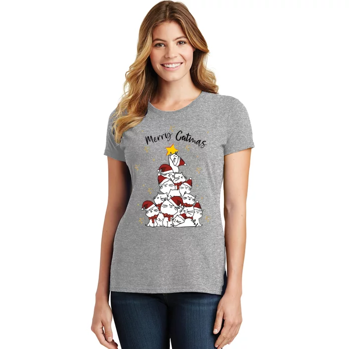 Merry Catmas Christmas Women's T-Shirt