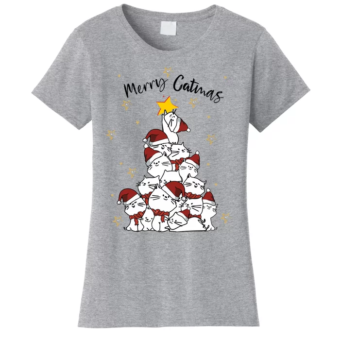 Merry Catmas Christmas Women's T-Shirt