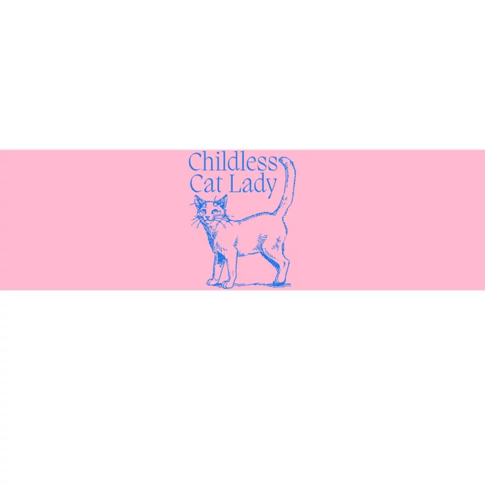 Meidastouch Childless Cat Lady Bumper Sticker