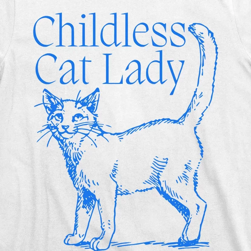 Meidastouch Childless Cat Lady T-Shirt