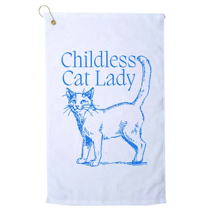 Meidastouch Childless Cat Lady Platinum Collection Golf Towel