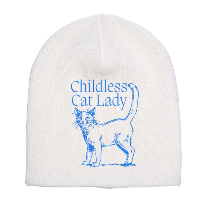 Meidastouch Childless Cat Lady Short Acrylic Beanie