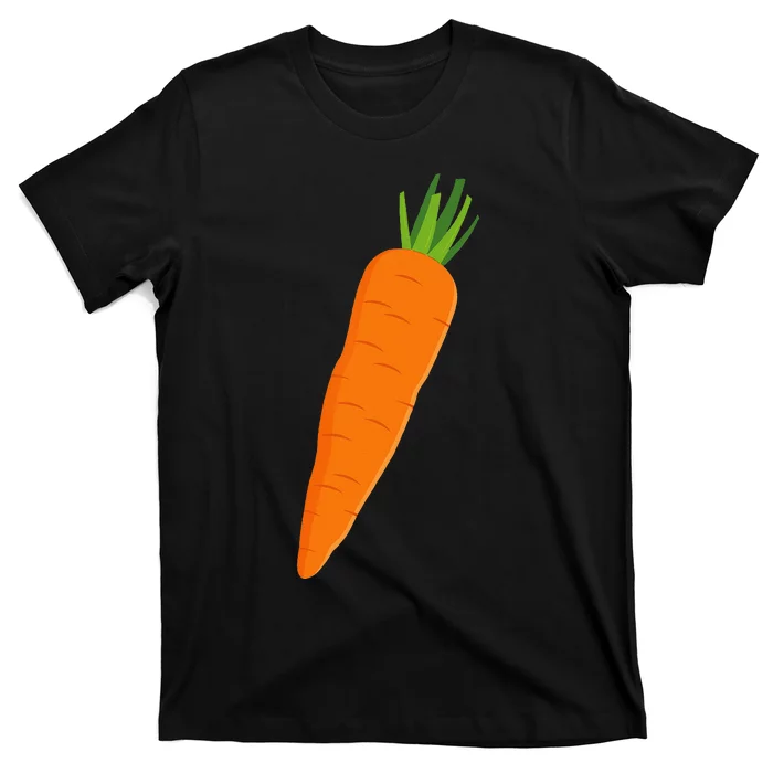 Matching Couple Costume Kids Funny Vegetable Carrot Halloween T-Shirt