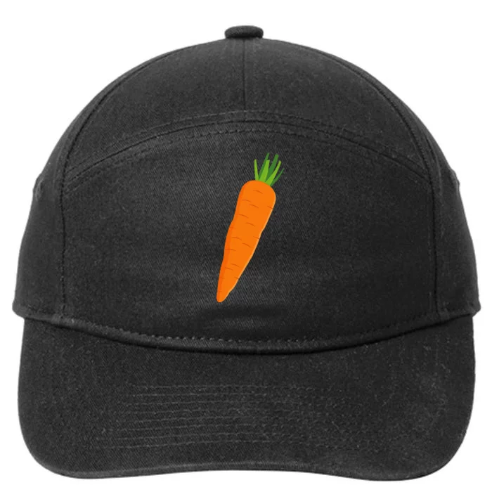 Matching Couple Costume Kids Funny Vegetable Carrot Halloween 7-Panel Snapback Hat