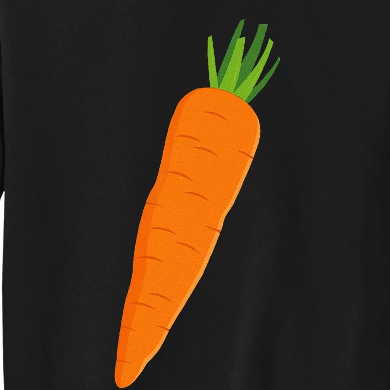 Matching Couple Costume Kids Funny Vegetable Carrot Halloween Tall Sweatshirt