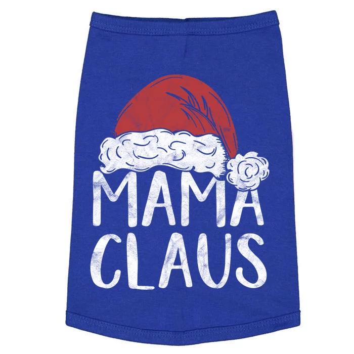 Mama Claus Christmas Costume Gift Santa Matching Family Xmas Cool Gift Doggie Tank