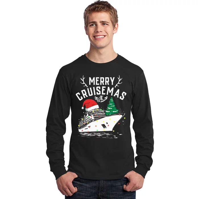 Merry Cruisemas Cruise Ship Family Christmas Funny Long Sleeve Shirt