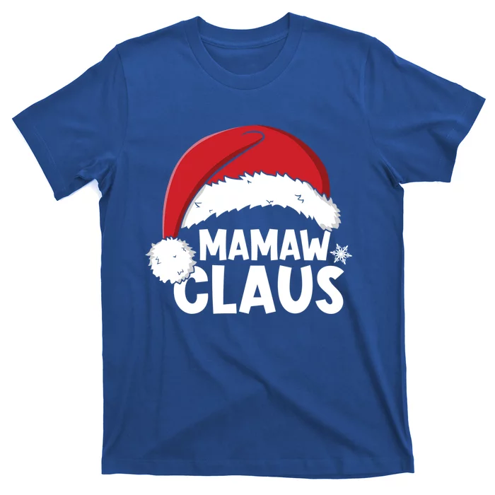 Mamaw Claus Christmas Family Matching Pajamas Xmas Santa Meaningful Gift T-Shirt