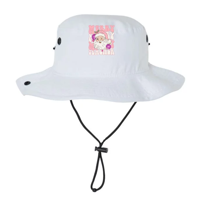 Merry Christmas Cute Teacher Disco Santa Legacy Cool Fit Booney Bucket Hat