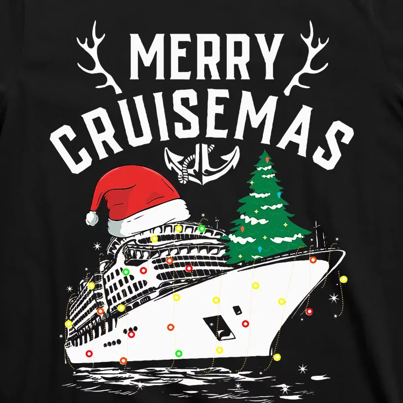 Merry Cruisemas Cruise Ship Family Christmas Funny T-Shirt