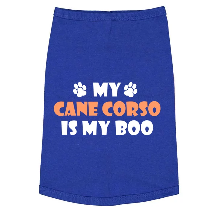 My Cane Corso Is My Boo Halloween Dog Owner Gift Doggie Tank