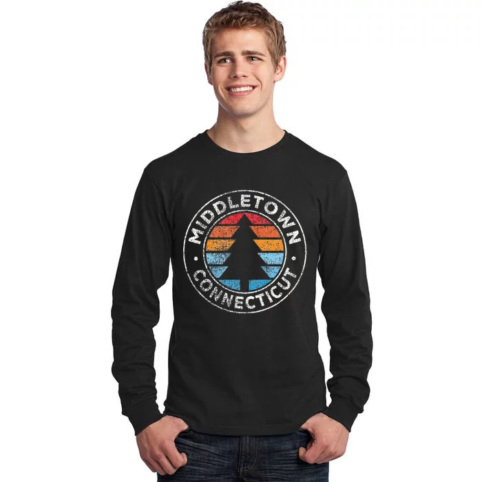 Middletown Connecticut Ct Vintage Tall Long Sleeve T-Shirt