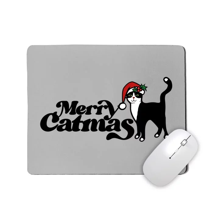 Merry Catmas Christmas Kitty Cats Meow Cool Gift Mousepad