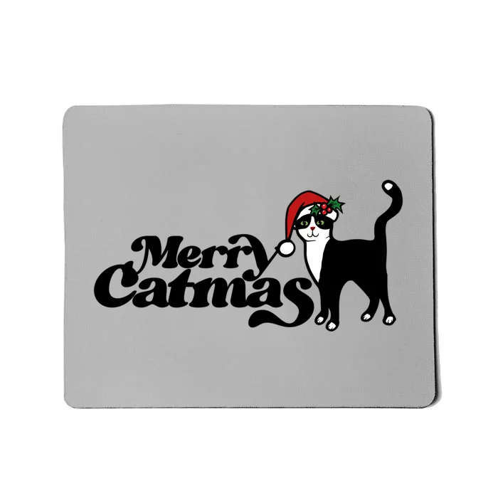 Merry Catmas Christmas Kitty Cats Meow Cool Gift Mousepad