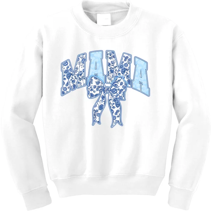 Mama Chinoiserie Coquette Kids Sweatshirt