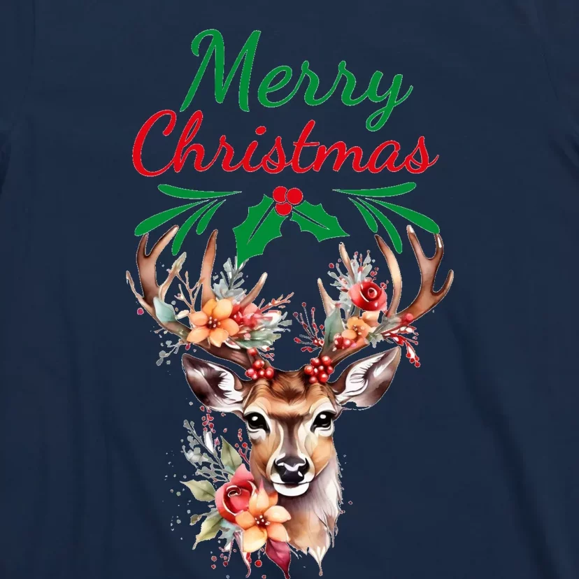 Merry Christmas Deer T-Shirt