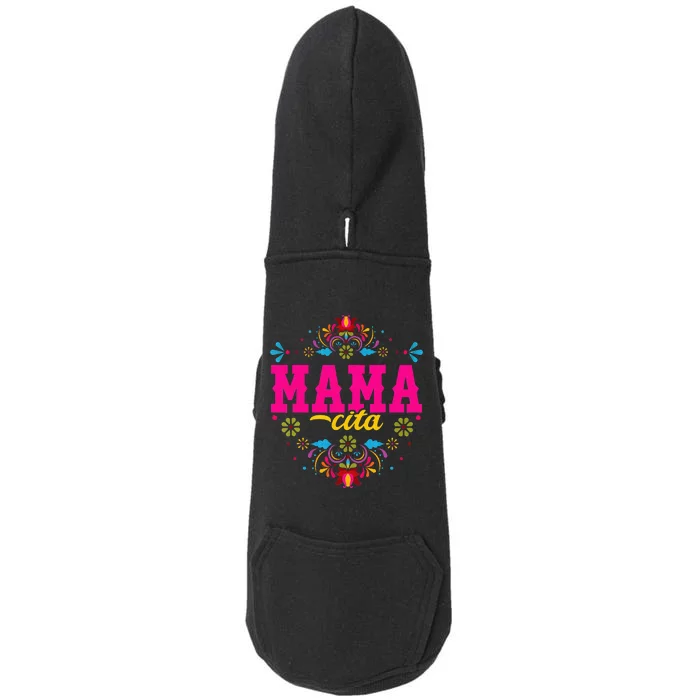 Mamacita Cinco De Mayo Fiesta Mexican Doggie 3-End Fleece Hoodie