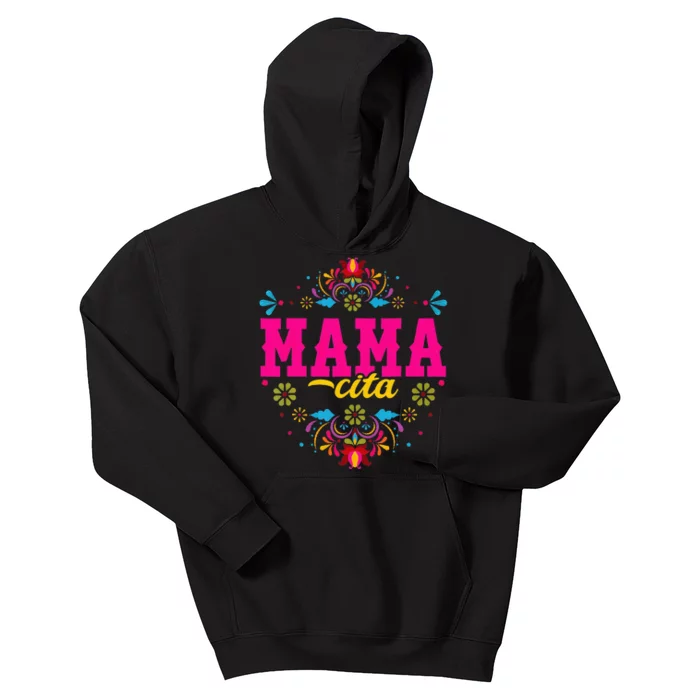 Mamacita Cinco De Mayo Fiesta Mexican Kids Hoodie