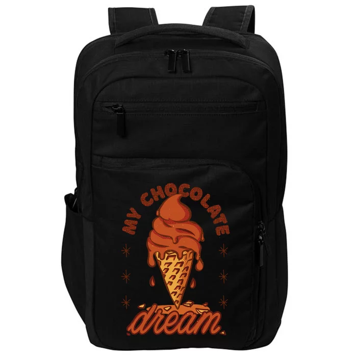 My Chocolate Dream Ice Cream Impact Tech Backpack