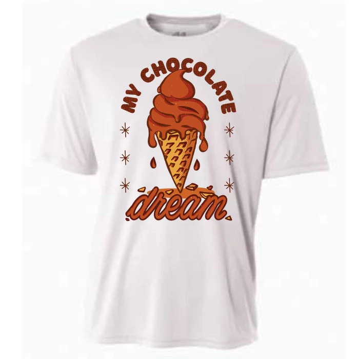 My Chocolate Dream Ice Cream Cooling Performance Crew T-Shirt