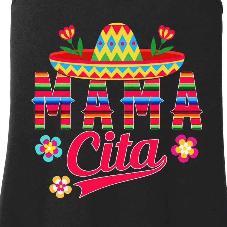 Mamacita Cinco de Mayo 5 De Mayo Cactus Fiesta Mexican Ladies Essential Tank