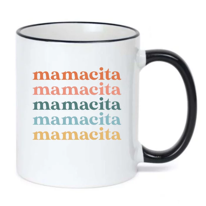 Mamacita Cinco De Mayo Party Black Color Changing Mug