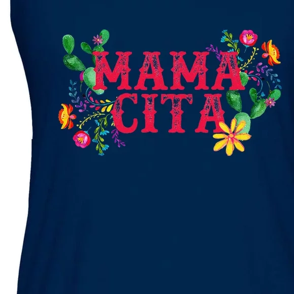 Mamacita Cinco De Mayo 5 De Mayo Cactus Fiesta Women Ladies Essential Flowy Tank