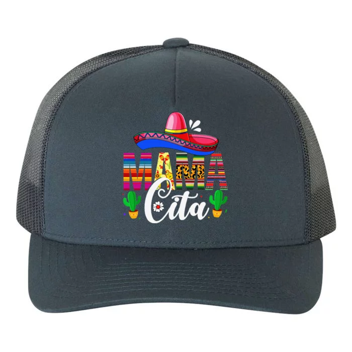 Mamacita Cinco De Mayo Leopard Fiesta Mexican MotherS Day Yupoong Adult 5-Panel Trucker Hat