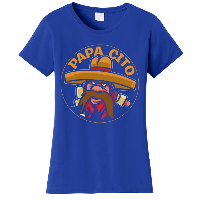 Mexican Cinco De Mayo Party Papa Cito Gift Women's T-Shirt