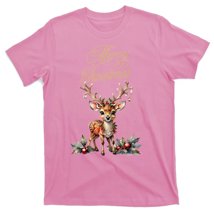 Merry Christmas Deer T-Shirt